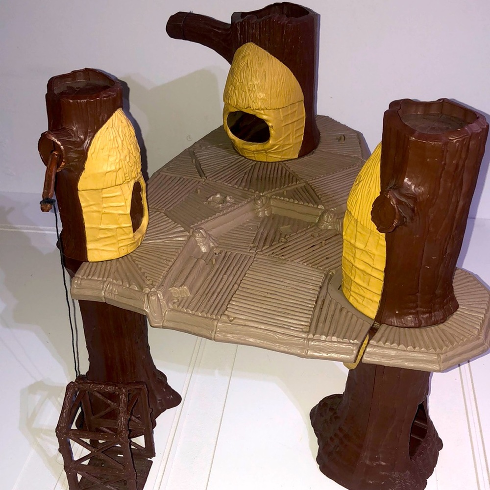 STAR Wars Ewok Village 80s vintage Ewok Village vintage Star Wars Set Original